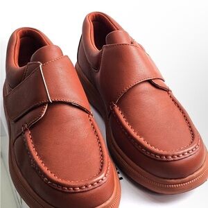 Hush Puppies Men's Gil Size 10 Lightweight Leather Slip-Ons